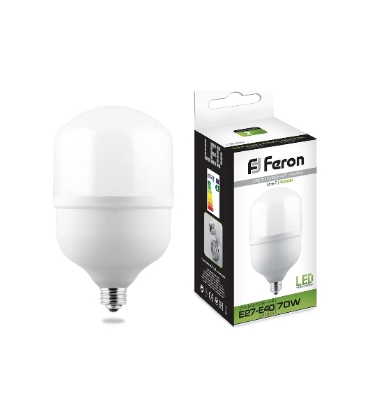 Лампа светодиодная Feron LB-65 70W 230V E40 4000K