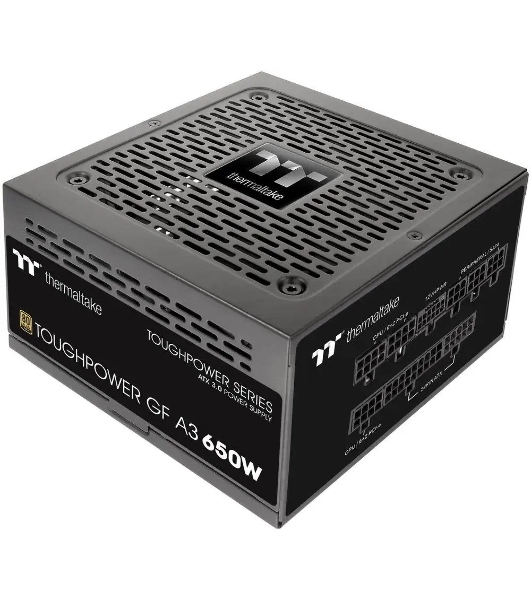 Блок питания Thermaltake Toughpower GF A3 (PS-TPD-0650FNFAGE-H), 650Вт, 80 PLUS Gold, 120мм, модульный, черный