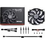 Вентилятор корпусной Noctua NF-A14x25r G2 PWM chromax.black, 140 мм, 1500 об/мин, 22.8 дБ, 4-pin PWM, без подсветки, черный, фото2