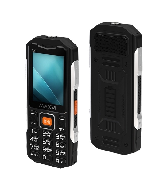 Мобильный телефон Maxvi T20 черный