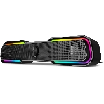 Акустическая система SVEN 450 2.0 (2x5W, Bluetooth, RGb-подсветка) черная, фото 1