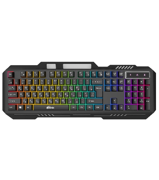 Клавиатура проводная Ritmix RKB-221BL черный