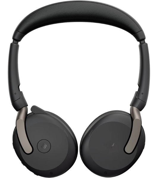 Гарнитура Jabra Evolve2 65 Flex чёрный, беспроводная, Bluetooth, до 32 ч
