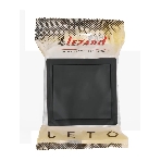 Выключатель 1-клав. LETO черный бархат LEZARD 752-4200-100, фото3