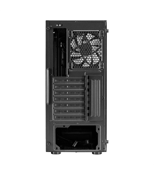 Компьютерный корпус Miditower ExeGate EVO-9211-800NPX (ATX, БП 800NPX с вент. 12см, с окном, 2хUSB+1хUSB3.0, HD аудио, черный, 1 вент. с RGb подсветкой)