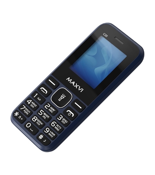 Мобильный телефон Maxvi C30 синий