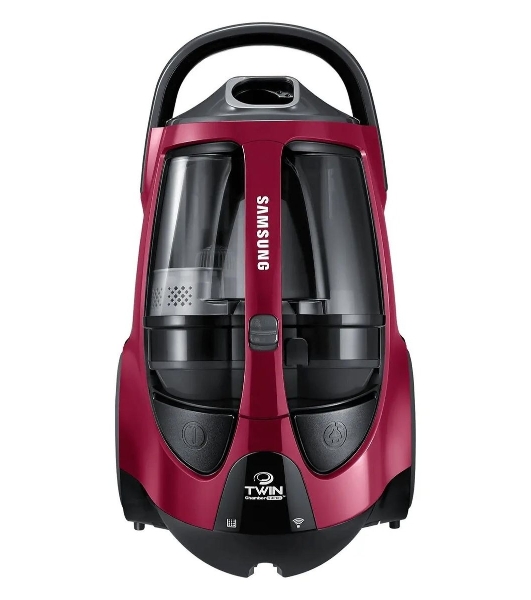 Пылесос Samsung VCC885HH3P красный, 430/2200 Вт, уборка сухая, пылесборник контейнер 2 л