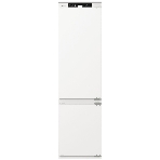 Встраиваемый холодильник Gorenje NRKI519141 белый двухкамерный 207/68 л морозилка снизу, No Frost, фото 1