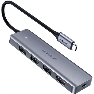 USB-концентратор UGREEN CM219-70336, USB Type-C, USB, USB Type-C