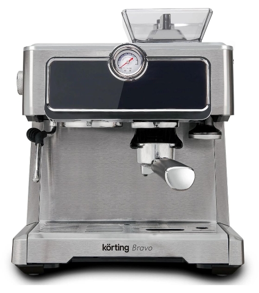 Кофемашина Korting KCM 1013 SA Bravo, нержавеющая сталь