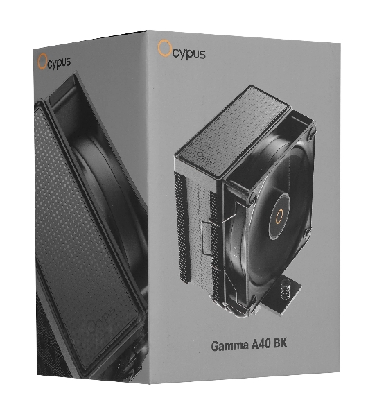 Кулер для процессора Ocypus Gamma A40 BK Gamma-A40-BK1NNWN00X-GL черный 100мм алюминий+медь 29,5db 4-pin 200W 133мм