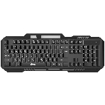 Клавиатура проводная Ritmix RKB-221BL черный, фото 1