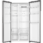 Холодильник Haier HRF541DM7RU серебристый двухкамерный 337/167л морозилка сбоку, No Frost, Side by Side, фото2