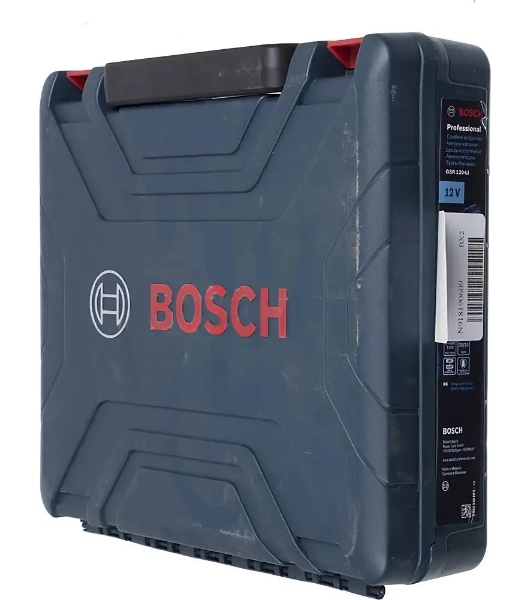 Дрель-шуруповерт Bosch GSR 120-LI C, 12 В, 2 Ач, 30 Нм, щеточный