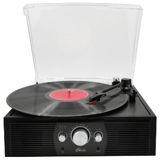 Виниловый проигрыватель RITMIX LP-200B черный