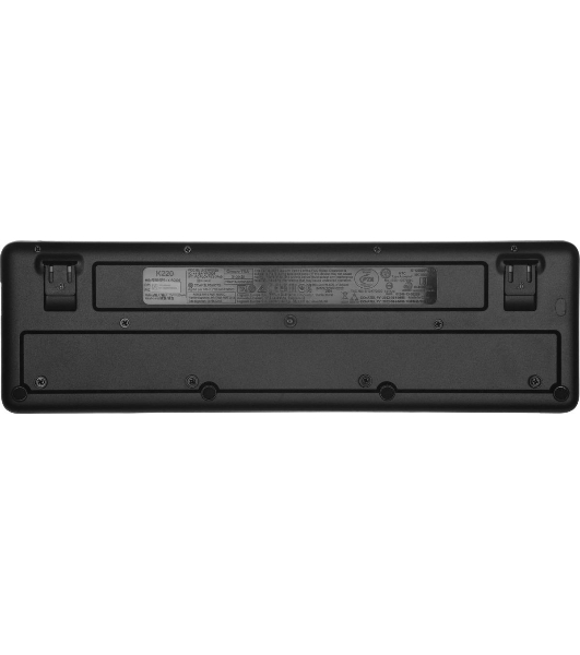 Комплект клавиатура+мышь Logitech MK220 беспроводной, USB, 1000 DPI, чёрный
