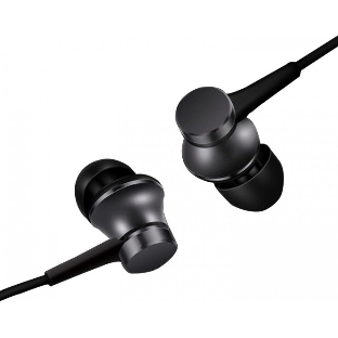 Проводные наушники Xiaomi Mi In-Ear Headphones Basic черный, внутриканальные, Jack 3.5 мм