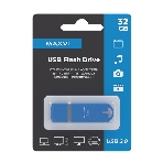 Флешка USB Maxvi P3 sky blue (FD32GBUSB20C10P3), 32GB, USB 2.0, R/W 15/5, синий, фото4