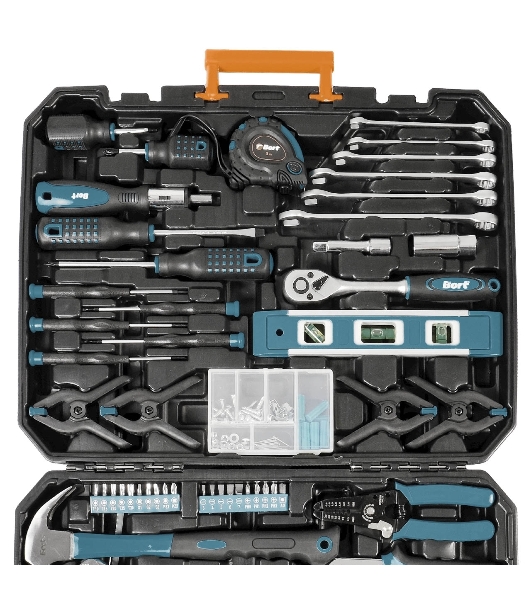 Набор ручного инструмента Bort BTK-168 (93418491)