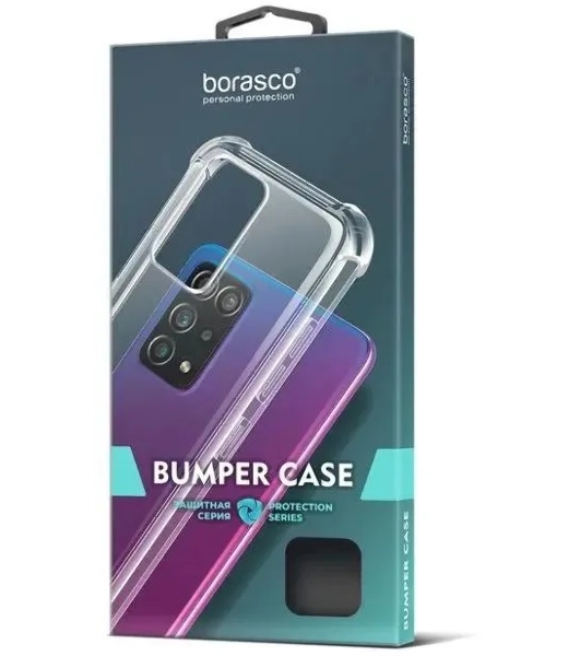 Чехол (клип-кейс) BoraSCO для Honor X5 Plus 72471 прозрачный