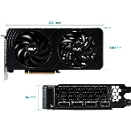 Видеокарта Palit RTX 5060 DUAL OC NV RTX 5060 8Gb 128bit GDDR7 2280/28000/HDMIx1/DPx3/HDCP R NE75060S19P1-Gb2063D PCI-E 5.0, фото3