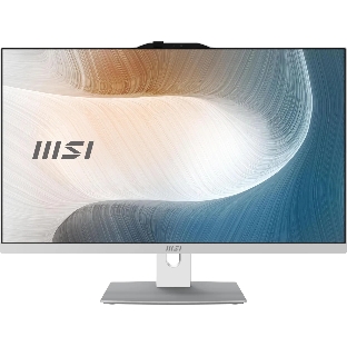 Моноблок MSI Modern AM272P 1M-685XRU 27' Full HD Core 7 150U (1.8) 32Gb SSD 1Tb Graphics без ОС GbitEth WiFi BT 120W клавиатура мышь Cam белый 1920x1080