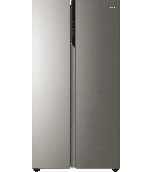 Холодильник Haier HRF541DM7RU серебристый двухкамерный 337/167л морозилка сбоку, No Frost, Side by Side