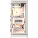 Компьютерный корпус Formula V Line Crystal U9 PA White, ATX, TYPE-C*1, USB3.0*2, Curved Glass, SIDE 3x PERFORMANCE ARGB, REAR 1x PERFORMANCE ARGB, фото7