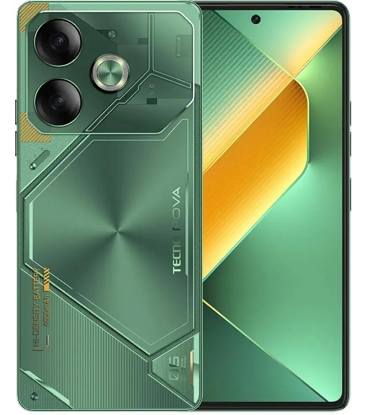 Смартфон Tecno POVA 6 LI7, 12/256Gb, зеленый