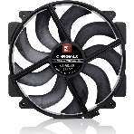 Вентилятор корпусной Noctua NF-A14x25r G2 PWM chromax.black, 140 мм, 1500 об/мин, 22.8 дБ, 4-pin PWM, без подсветки, черный, фото7