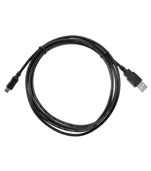 Кабель USB 2.0 A-->mini-B 5P (1.8 м) черный, Telecom TC6911BK-1.8M