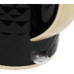Чайник электрический Centek CT-0025 черный металл 1.8л, 1800W, двойные стенки, кнопка вкл. на ручке, фото3