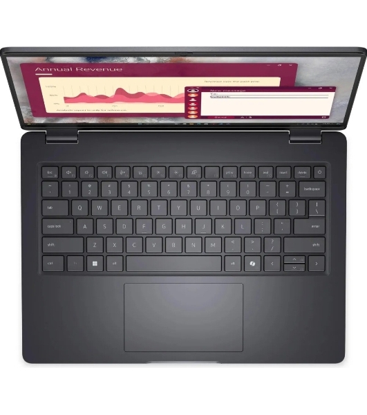 Ноутбук Dell Pro 14 Core Ultra 7 255U 16Gb SSD512Gb Intel Graphics 14' WVA FHD+ (1920x1200) Linux grey WiFi BT Cam (PRO14-7653)
