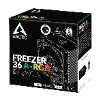 Кулер для процессора Arctic Freezer 36 A-RGb черный, 120 мм, алюминий/медь, 2000 об/мин, 22.5 дБ, 4 pin, 200 Вт, 159 мм, фото8
