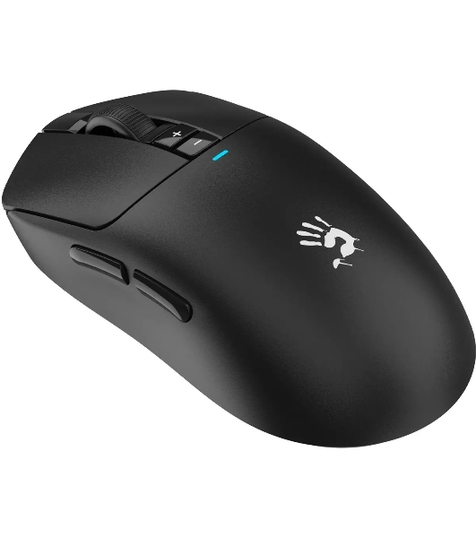 Мышь беспроводная/проводная A4Tech Bloody R72 Ultra черный, 20000 dpi, радиоканал, USB-C, кнопки - 7