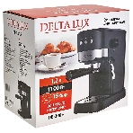 Кофеварка DELTA LUX DE-2005 черный, фото13