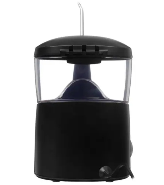 Ирригатор Waterpik WF-112EU черный, от сети, 600 мл, 10 режимов