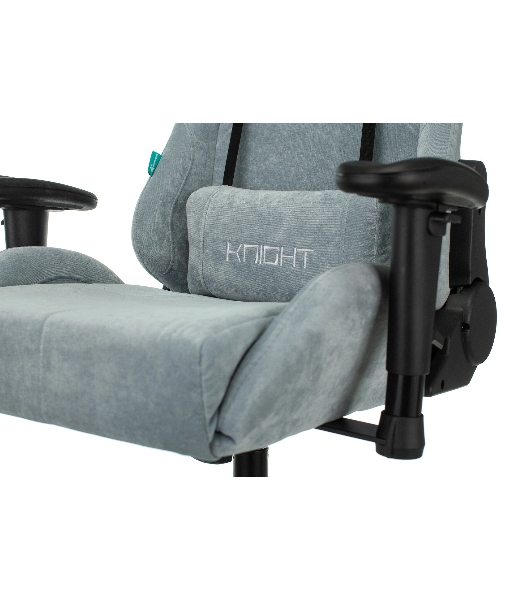 Кресло Бюрократ VIKING KNIGHT LT28 FABRIC серо-голубой, ткань, 120 кг, механизм качания