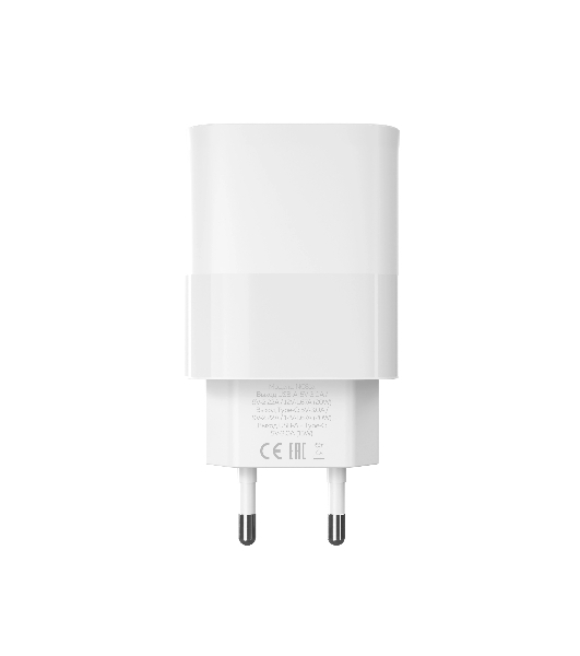 Сетевое зарядное устройство MORE CHOICE NC81a СЗУ 1USB+1Type-C 3.0A PD 20W+ QC3.0, белый