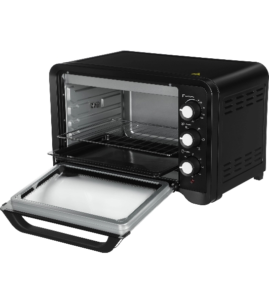 Мини-печь Hyundai MIO-HY094 35 л, 1600 Вт, черный