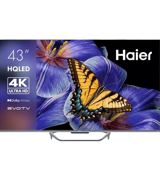 Телевизор Haier 43' DH1VYMD01RU cеребристый HQ-LED UHD 60Hz Smart TV 2GB/16GB
