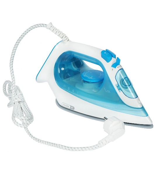 Утюг Braun SI3053BL голубой/белый, 2400 Вт, 45 г/мин, 170 г/мин, 270 мл