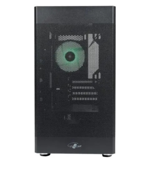 Компьютерный корпус mATX Eurocase M08 ARGB черный без БП закаленное стекло USB 3.0