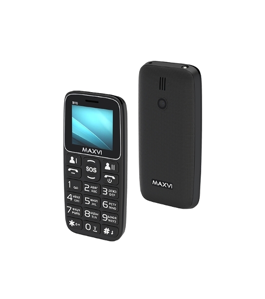 Мобильный телефон Maxvi B110 черный