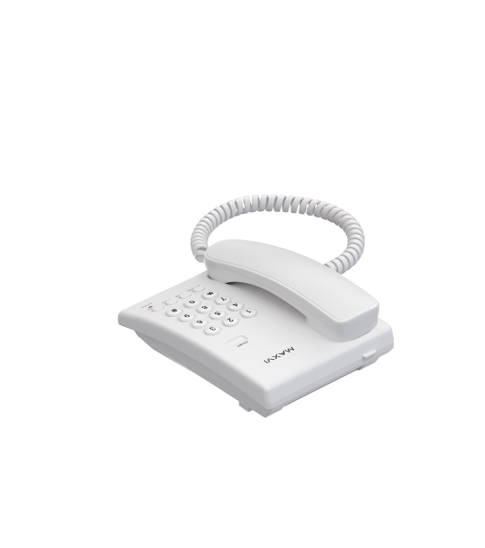 Проводной телефон MAXVI CS-02 white