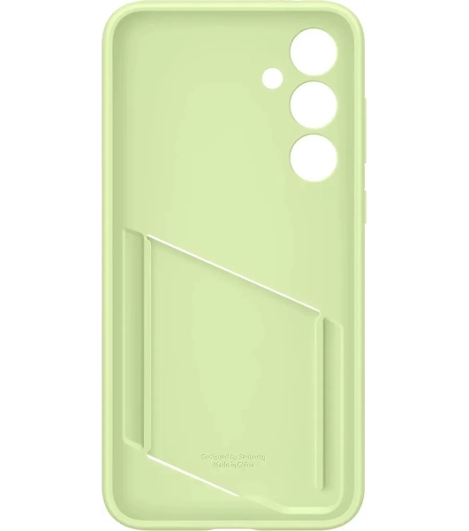 Чехол (клип-кейс) Samsung для Samsung Galaxy A35 Card Slot Case A35 лайм (EF-OA356TMEGRU)