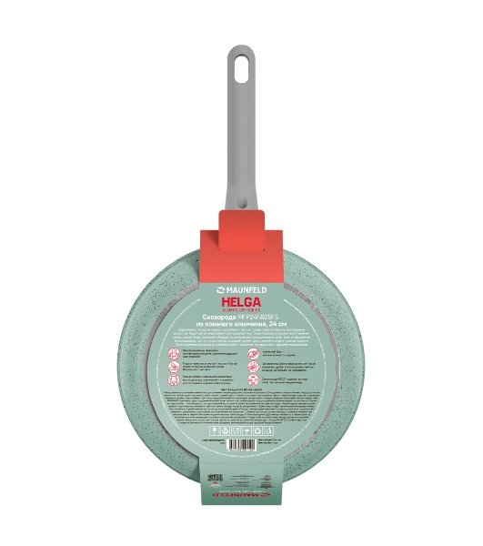 Сковорода Maunfeld HELGA MFP28FA05FS из кованого алюминия, 28 см