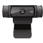 Веб-камера Logitech C920e 1920x1080, 30 кадр/с, USB Type-A, микрофон (2 шт, шумоподавление), автоматическая фокусировка, автоосвещение, шторка приватности, универсальное крепление, фото2