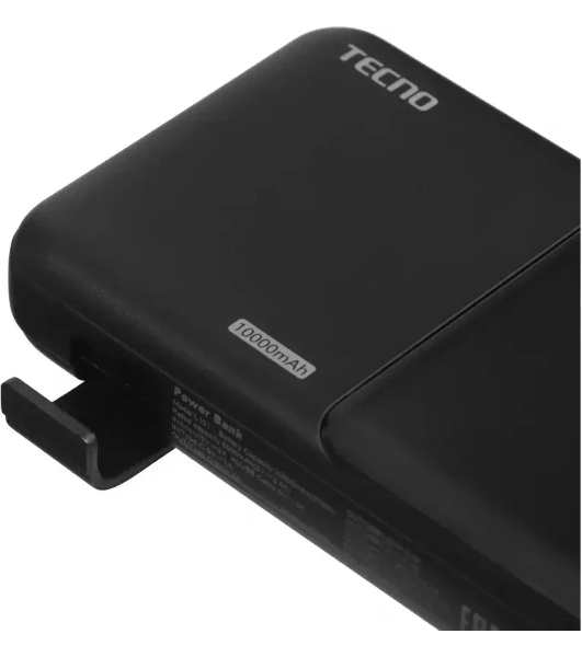 Портативный аккумулятор Tecno OnGO L101 10000mAh 12W 2.4A 2xUSB-A/USB-C черный