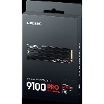 Накопитель SSD 1Tb Samsung 9100 PRO, M.2, PCI-E 5.0 x4, TLC 3D NAND R/W - 14800/13400 Mb/s с радиатором, фото4
